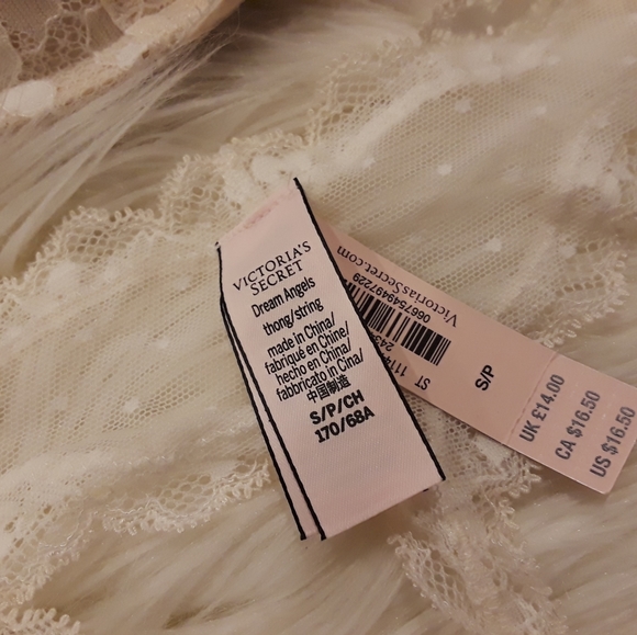 (VICTORIA'S SECRET) Dream Angels Bra & Thong Set - Picture 6 of 6